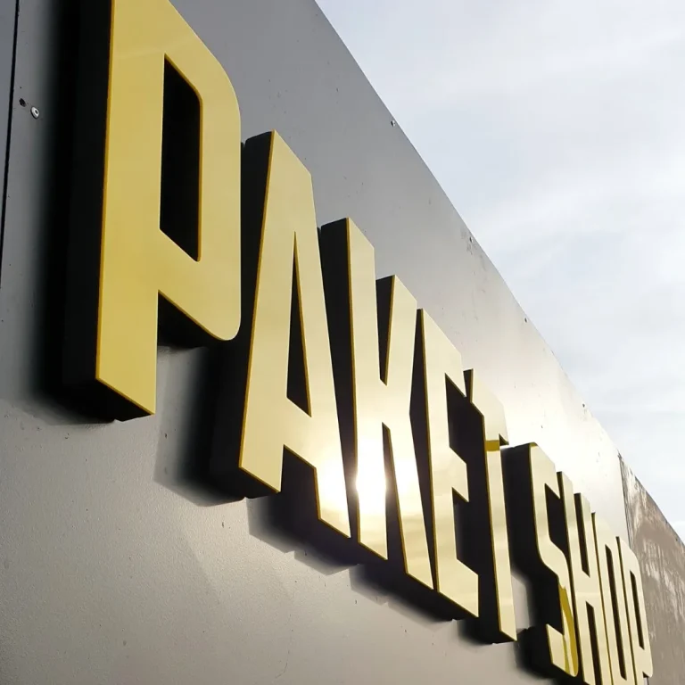 3D logo od klirita za recepciju