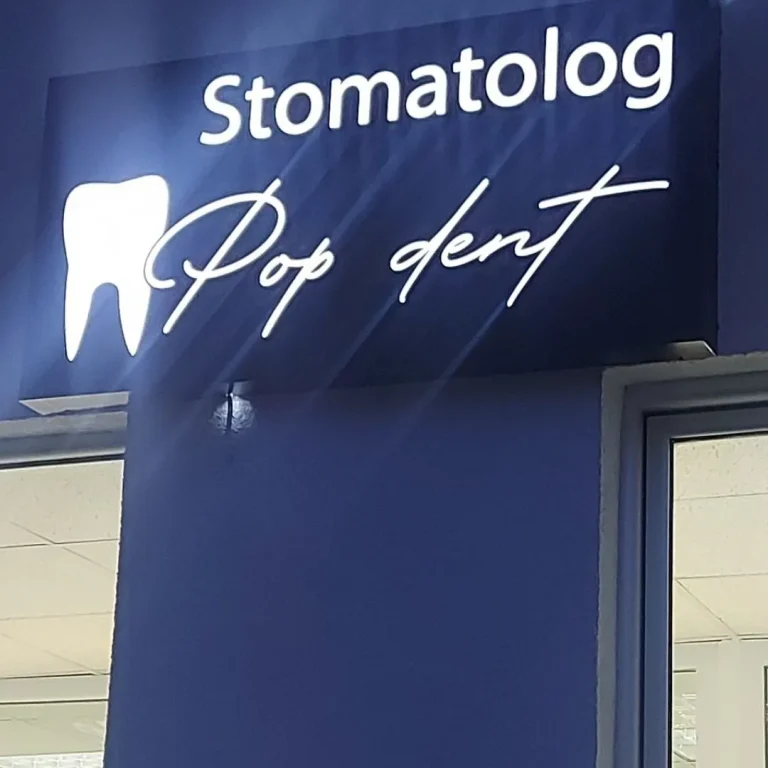 LED svetleći natpis za poslovni prostor u Beogradu